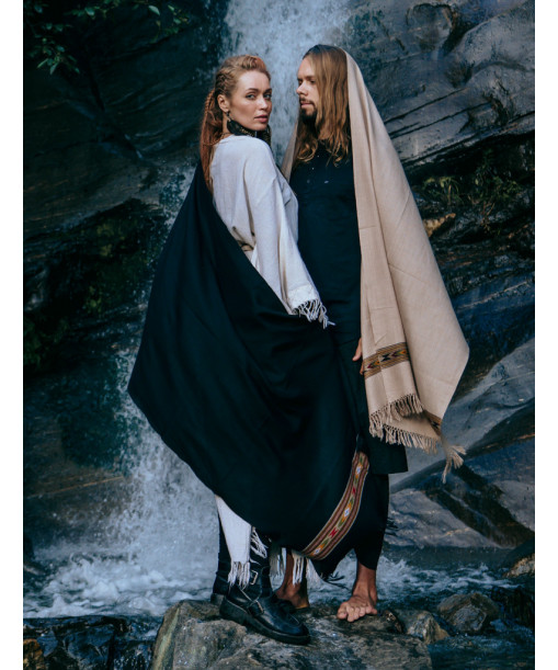 Echapes beige et noire shaila